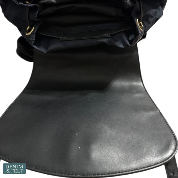 Michael Kors‎ Mott Large Nylon Diaper Backpack Navy Black Gold Luxe Mom Bag main image 6